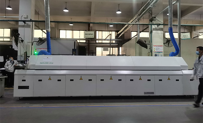 上海鹰峰电子科技股份有限公司向我司定制一台高端十温区氮气香蕉视频下载污